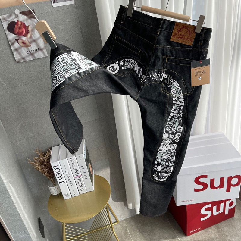 EV 2025 New  Couple  Jeans