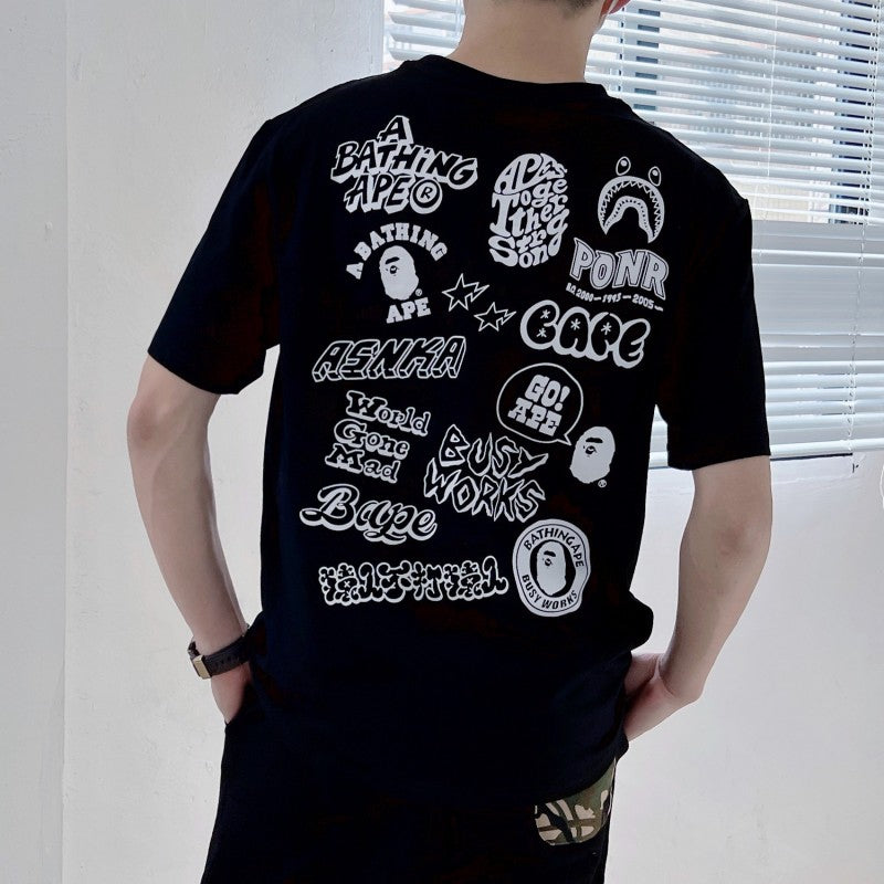 B★PE 2025 Men's and Women's Short Sleeve T-Shirts