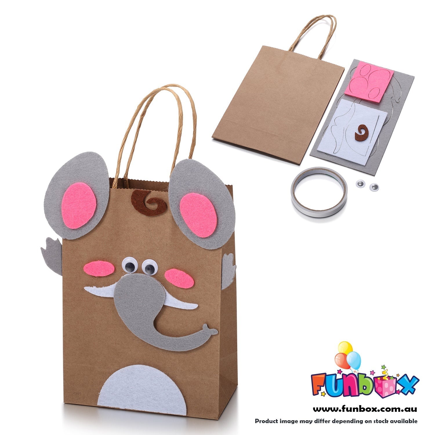 10% OFF BULK BUY: Elephant Paper Bag Kit