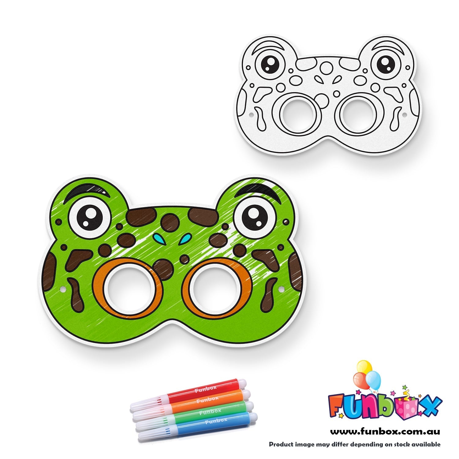20% OFF! Frog Colour-In Mask