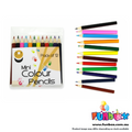 12-Pack Mini Coloured Pencils