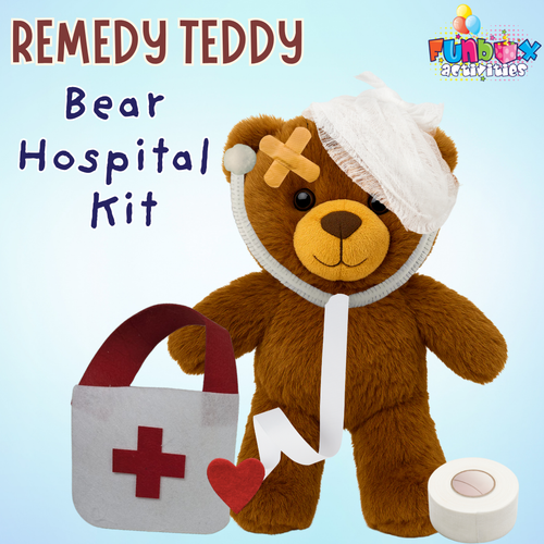 'Remedy Teddy' - Stuffem Bear Hospital Kit