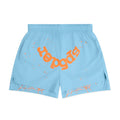 SP5DER SP5DER OG WEB DOUBLE LAYER SKY BLUE SHORTS