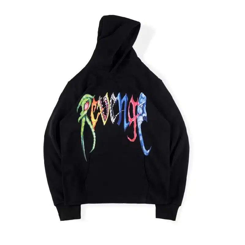 Sp5der Angel Number Black Hoodie