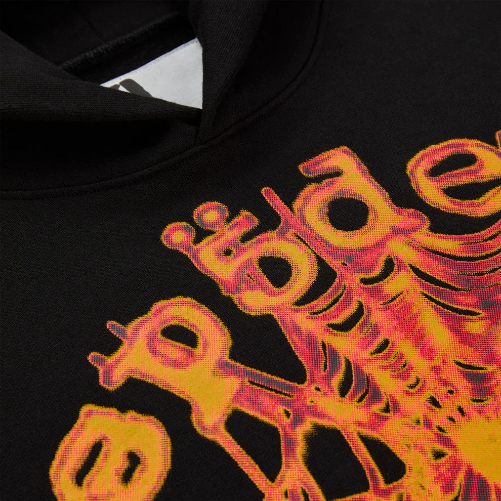Sp5der Fire Web Hoodie