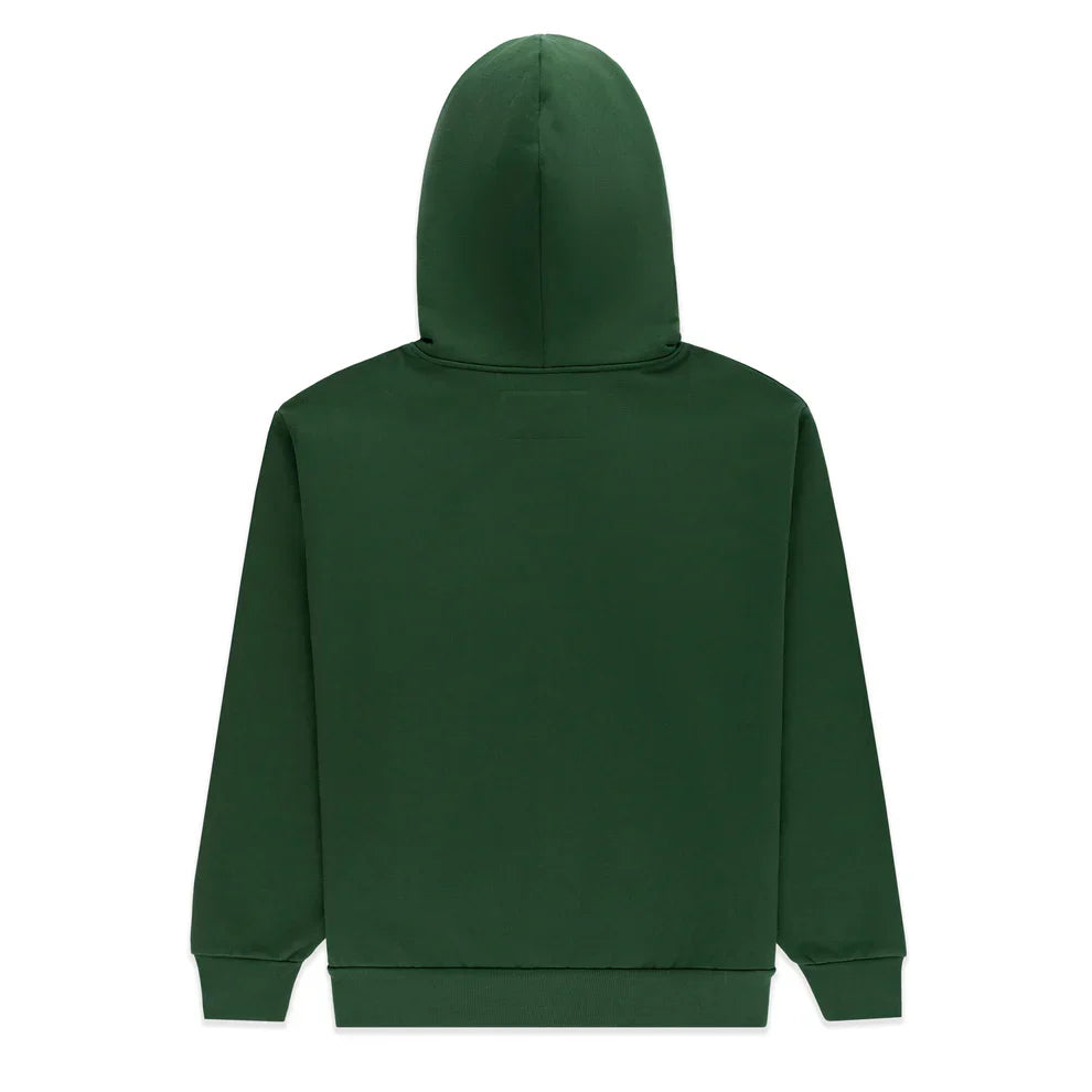 Sp5der Green Studded Web Hoodie