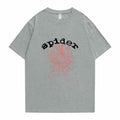 Sp5der Young Thug King- Grey T-Shirt